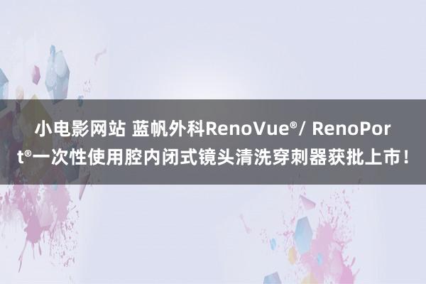 小电影网站 蓝帆外科RenoVue®/ RenoPort®一次性使用腔内闭式镜头清洗穿刺器获批上市！